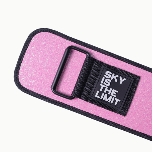 Orbit Belt Pink Glitter