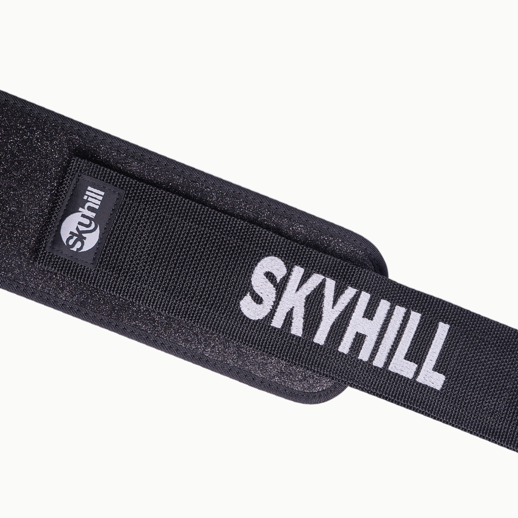 Orbit Belt Black Glitter