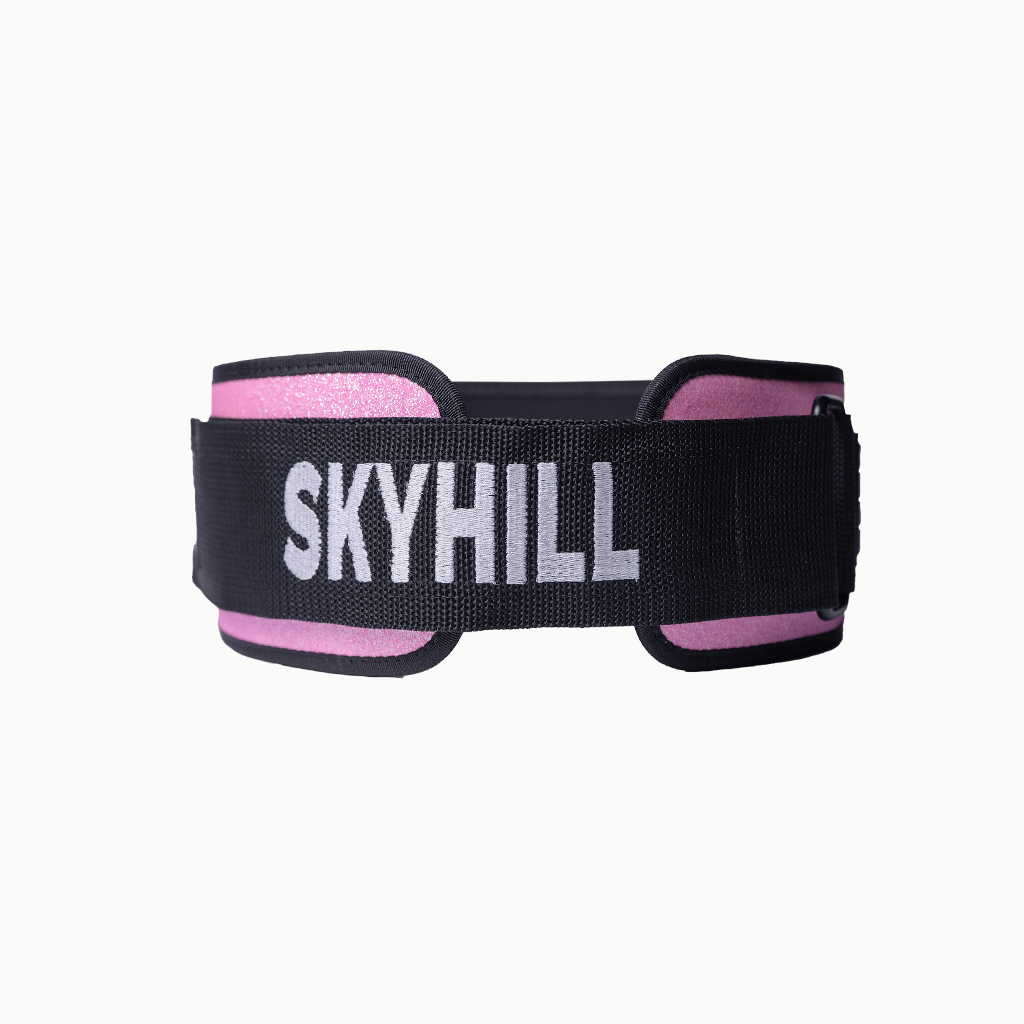 Belt Orbit Weightlifting Pink Glitter