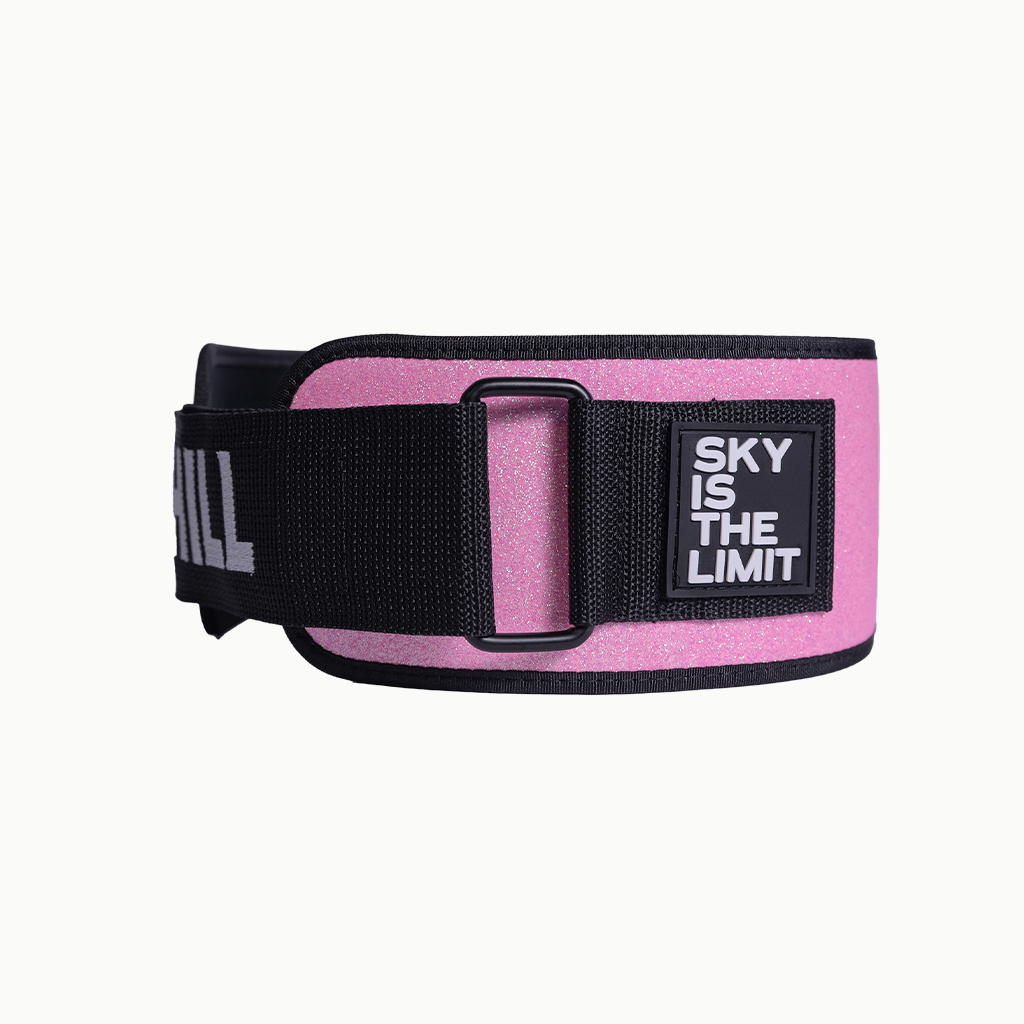 Belt Orbit Weightlifting Pink Glitter