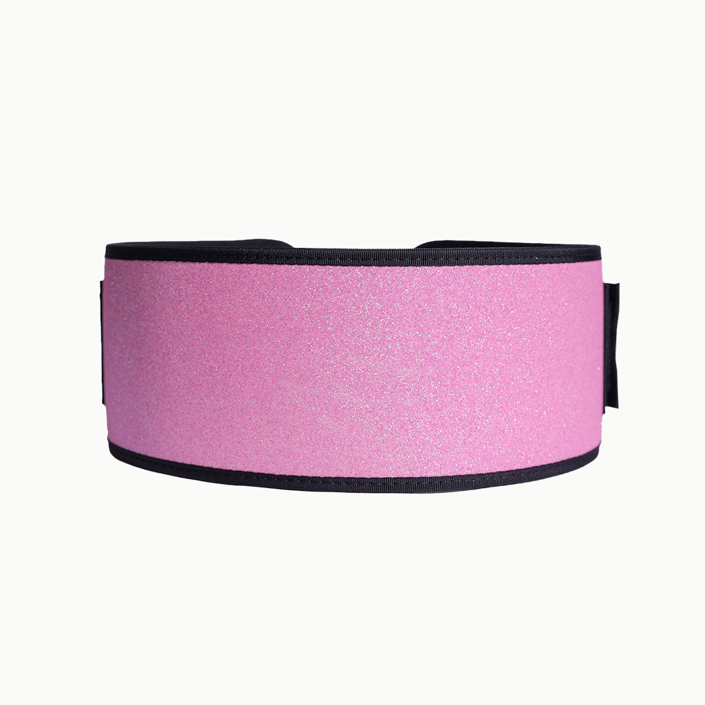 Belt Orbit Weightlifting Pink Glitter