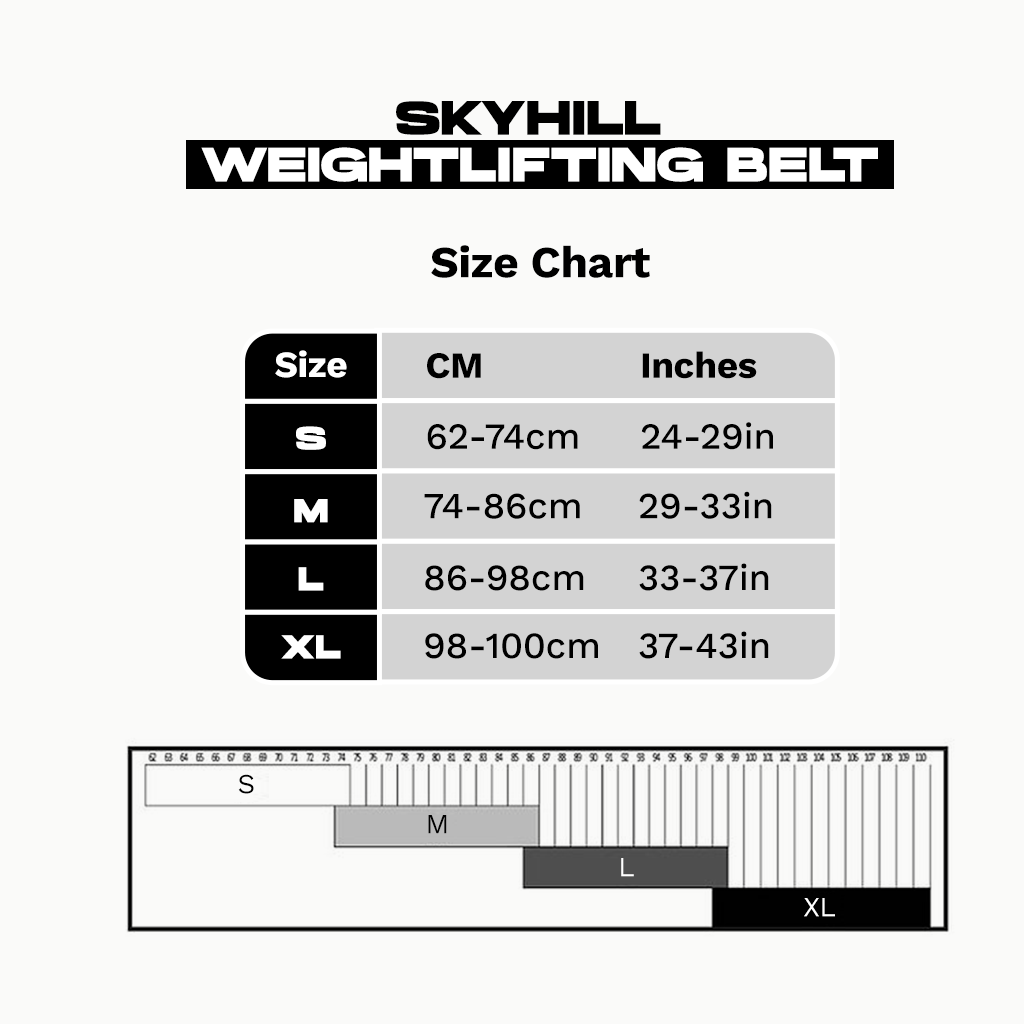 Skyhill Weightlifting Belt Orange